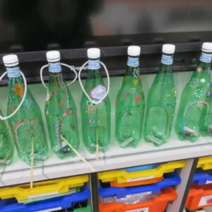 green bottles